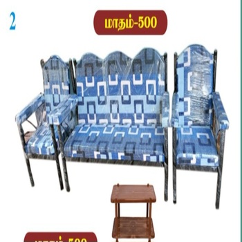 53/2 மெட்டல் பைப் சோபா செட் 